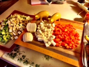 I say the key was the addition of parsnip and turnip. 