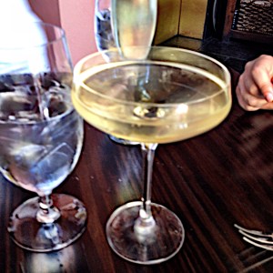 "Our Little Hummingbird" lunch time cocktail at Old Pink House