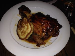 Beef Shank with Hoppin' John Cake at The Grey